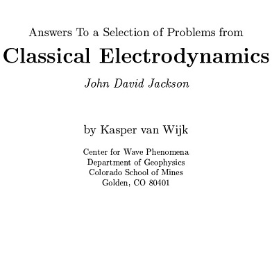 pdf jackson classical electrodynamics